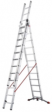 Трехсекционная лестница Hailo ProfiLOT 3х12 9312-507